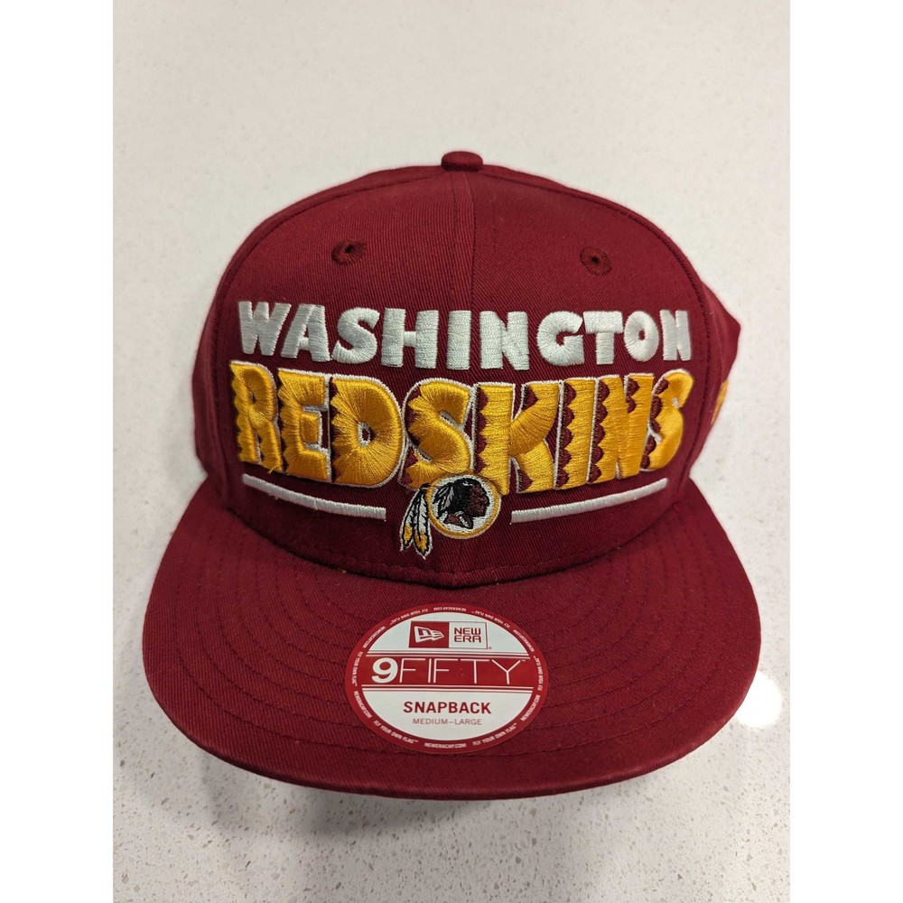 New Era Washington Redskins Embroidered Snapback New